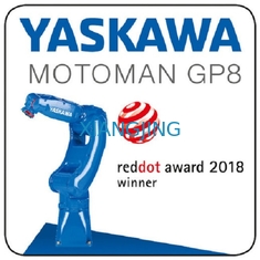 YASKAWA GP8 χρησιμοποίησε το βιομηχανικό βραχίονα ρομπότ για την επιλογή και τοποθετεί το ωφέλιμο φορτίο 8kg