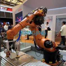 KR 10 χρησιμοποιημένος R1420 Kuka βιομηχανικός ρομποτικός βραχίονας ωφέλιμων φορτίων ρομπότ εκτιμημένος 10kg για τις παλέτες
