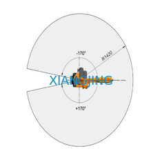 KR10 χρησιμοποιημένη R1420 Kuka ράγα διαδρομής ρομπότ γραμμική για το βραχίονα ρομπότ συγκόλλησης