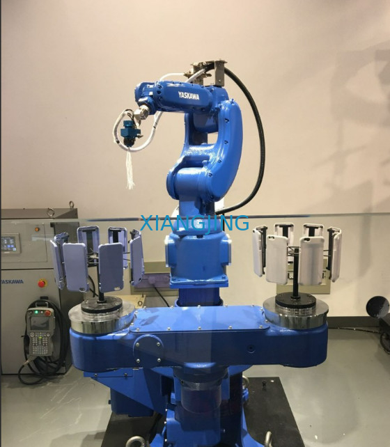 AR1440 6 χρησιμοποιημένο άξονας ρομπότ Yaskawa με το ωφέλιμο φορτίο 12kg για Mig MAG Tig τη συγκόλληση